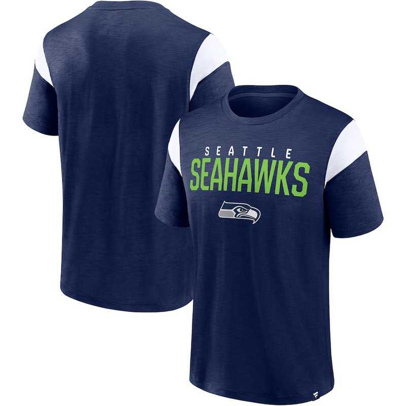 Seattle Seahawks Fanatics Branded College NavyWhite Home Stretch Team Men's T-Shirt,We sell and wholesale Seattle Seahawks Fanatics Branded College NavyWhite Home Stretch Team Men's T-Shirt on line form chian!